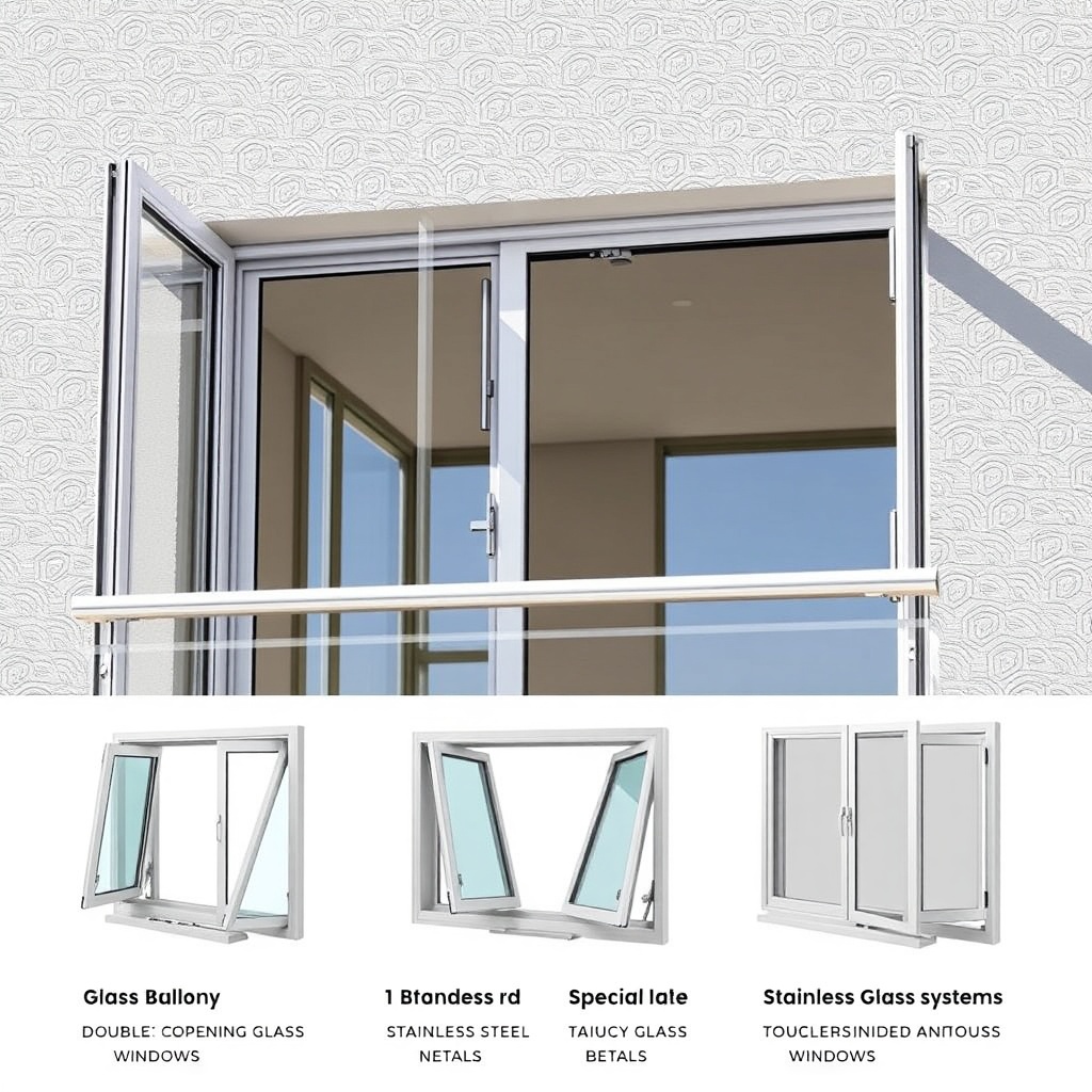 Beykoz Fransız Balkon Pencere Modelleri